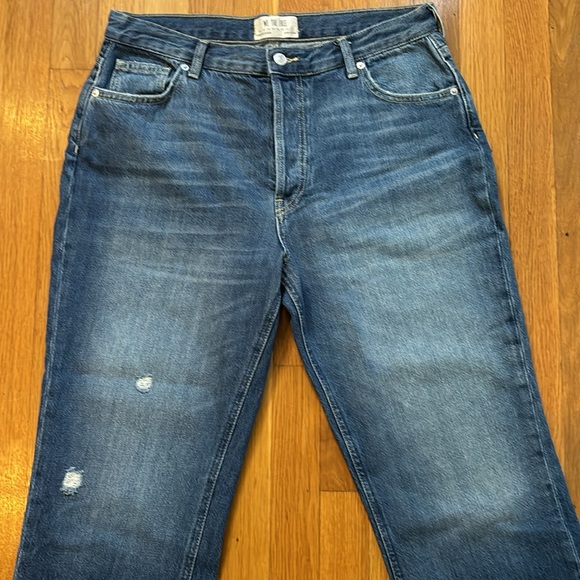 We The Free Button Fly Distressed Jeans - Picture 3 of 7